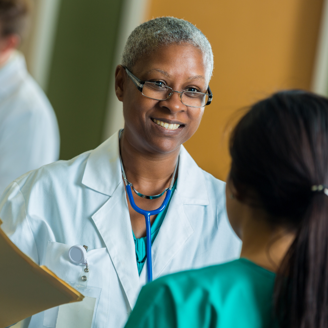 Medical Professional Talking to Patient